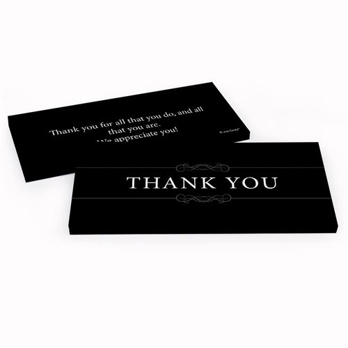 Deluxe Personalized Business Thank You Hershey's Chocolate Bar in Gift Box