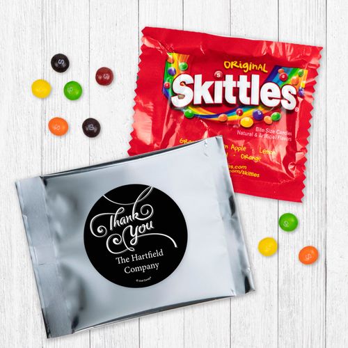 Personalized Business Thank You Scroll - Skittles