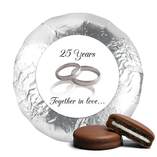 A Lifetime Together Milk Chocolate Covered Oreo Cookies Assembled