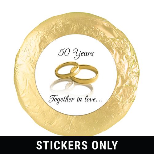 A Lifetime Together 1.25" Sticker (48 Stickers)