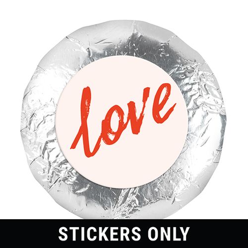 Anniversary Bubbling Love 1.25" Sticker (48 Stickers)