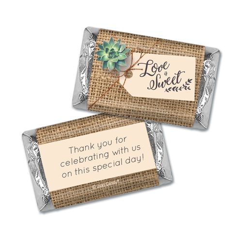 Personalized Sweet Burlap Mini Wrappers Only