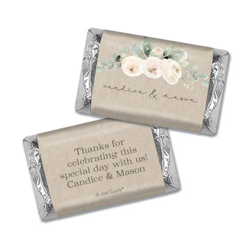 Personalized Precious Peonies Mini Wrappers Only