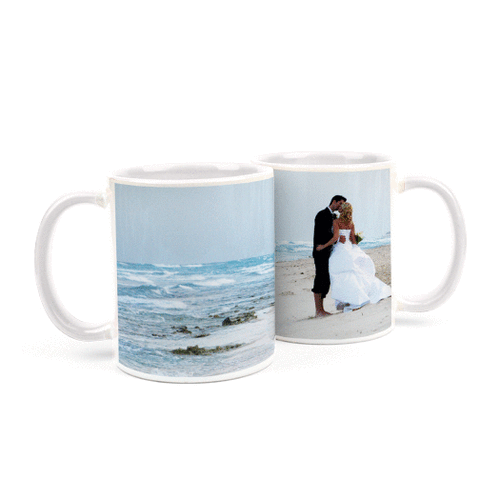 Personalized Wedding Add Your Photo 11oz Mug