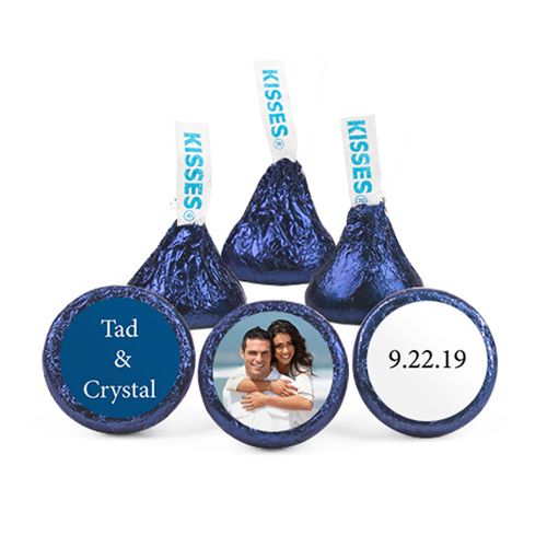 Personalized Wedding Reception Photo Hershey's Kisses - pack of 50