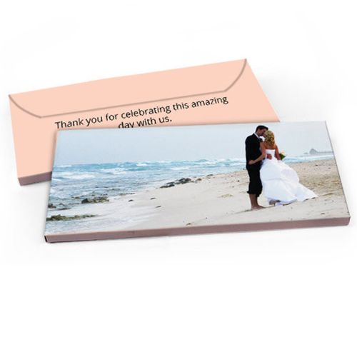 Deluxe Personalized Full Photo Wedding Candy Bar Favor Box