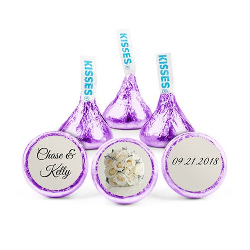 Personalized Wedding Reception Timeless Bouquet Hershey's Kisses