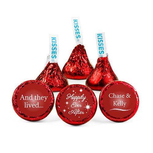 Personalized Wedding Reception Happily Ever After Hershey's Kisses