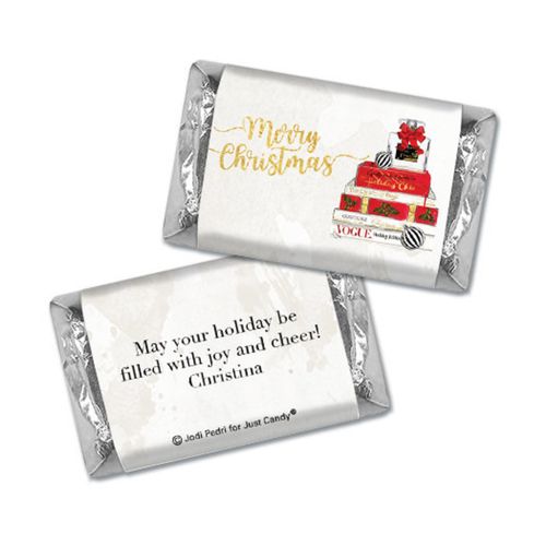 Personalized Mini Wrappers - Christmas Holiday Chic
