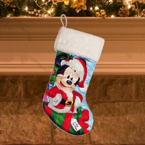 Santa Mickey Mouse Stocking