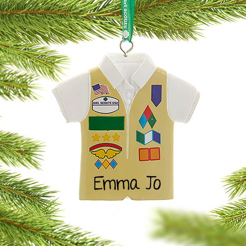 Personalized Girl Scouts of USA Cadette Vest
