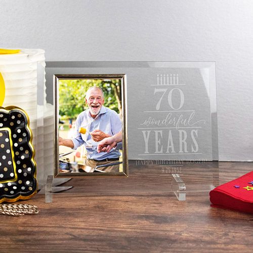 Personalized Picture Frame - Wonderful Years