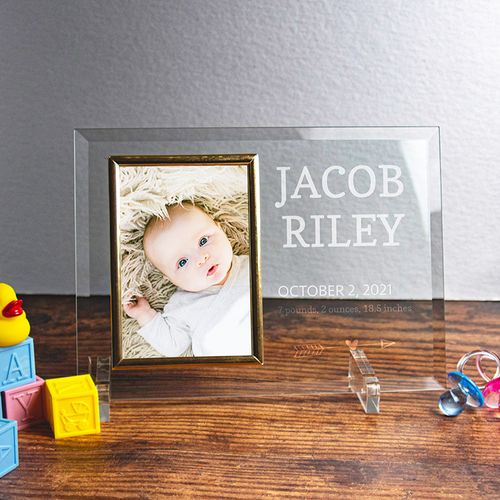 Personalized Picture Frame - Baby Boy