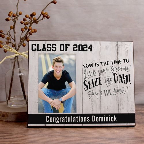 Personalized Picture Frame - Graduation Seize the Day