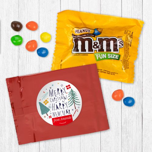 Personalized Nordic Christmas - Peanut M&Ms