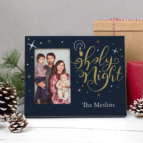 Personalized Picture Frame - Christmas Holy Night