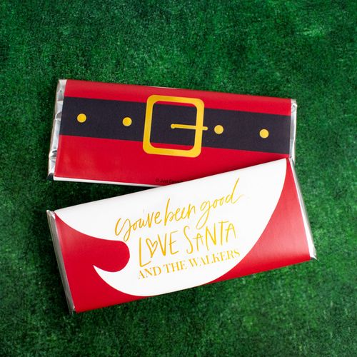 Personalized Christmas You've Been Good Chocolate Bars