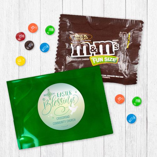 Personalized Easter Blessings - Milk Chocolate M&Ms