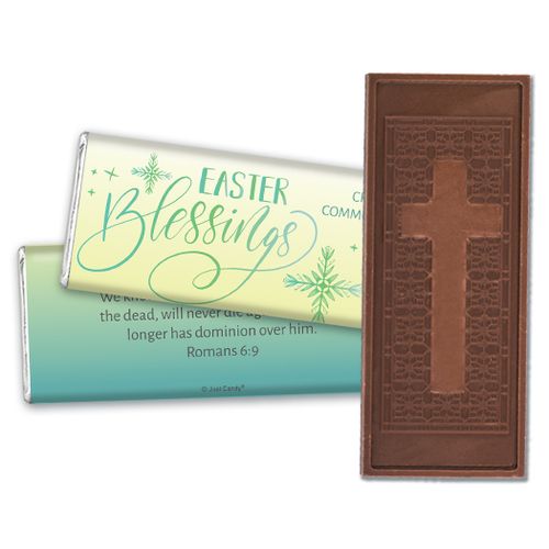 Personalized Easter Blessings Embossed Chocolate Bars