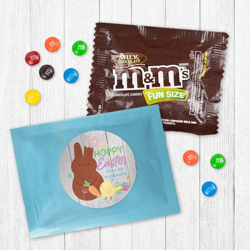 Personalized Easter Hoppy Easter - Milk Chocolate M&Ms