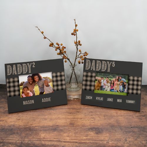 Personalized Picture Frame - Daddy's Crew