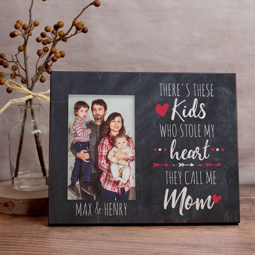 Personalized Picture Frame - These Kids Stole My Heart