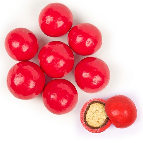 Premium Red Milk Chocolate Malted Milk Balls