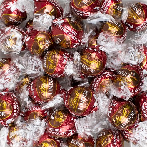 Maroon Double Chocolate Lindor Truffles by Lindt