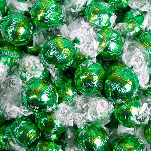Green Mint Lindor Truffles by Lindt