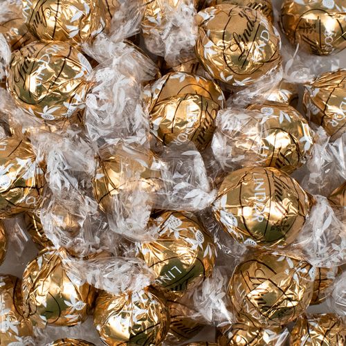Gold Fudge Swirl Chocolate Lindor Truffles by Lindt