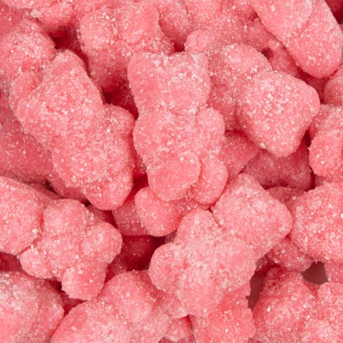 Sugar Gummy Bears - Pink Strawberry