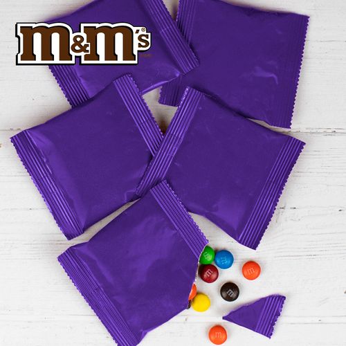 M&Ms Milk Chocolate Candies - Purple Treat Pack