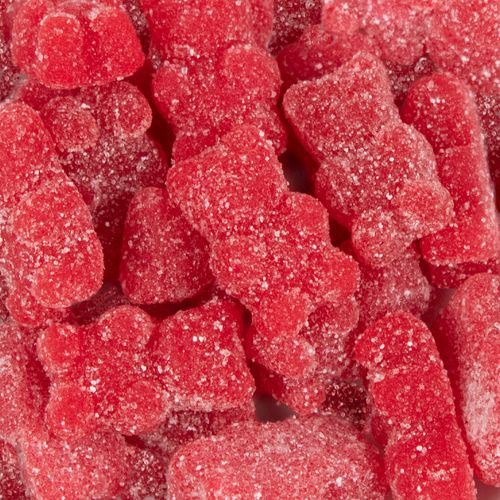 Sugar Gummy Bears - Red Cherry