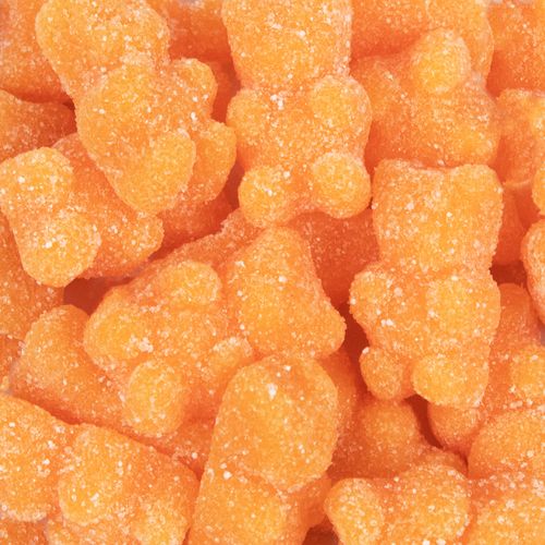 Sugar Gummy Bears - Orange Tangerine