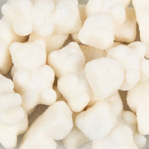 Sugar Gummy Bears - White Tutti Frutti