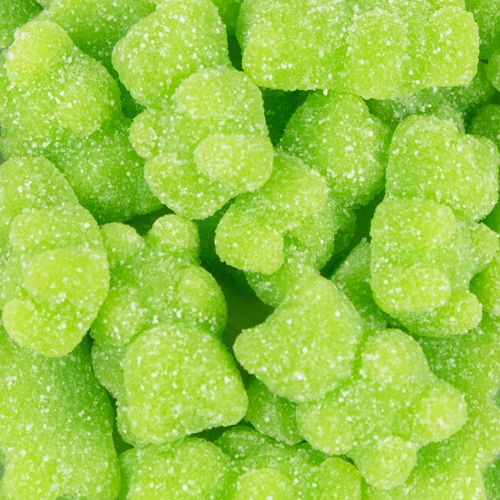 Sugar Gummy Bears - Green Apple