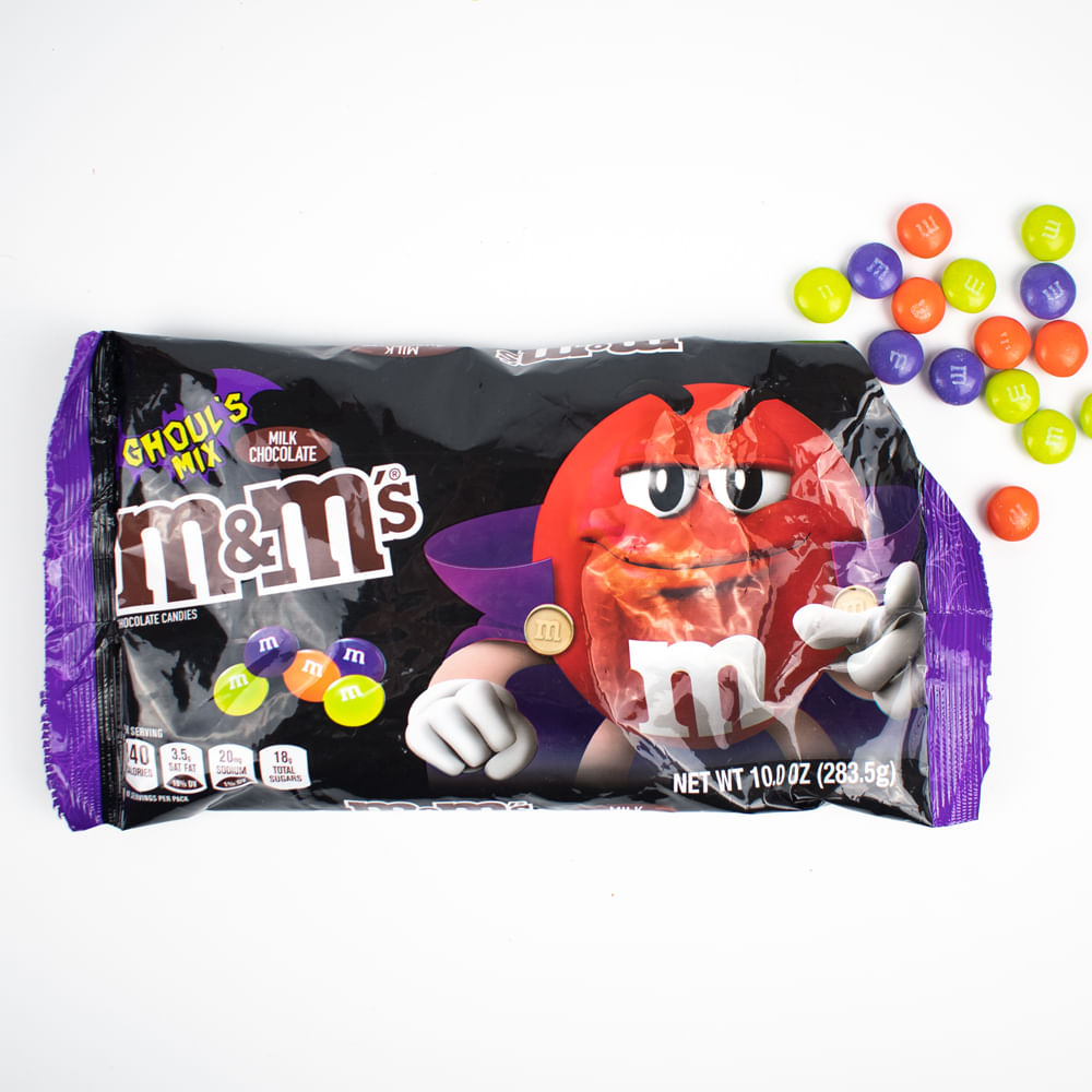 M&Ms Milk Chocolate Ghoul's Mix - Personalized Candy Wrappers, Custom Candy  & Personalized Chocolate Bars