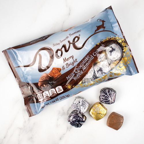 Dove Promises Milk Chocolate Toffee Almond Crunch 7.94oz Bag