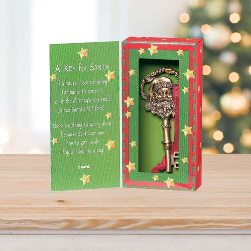 A Key For Santa Holiday Ornament