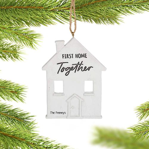 First Home Together Holiday Ornament