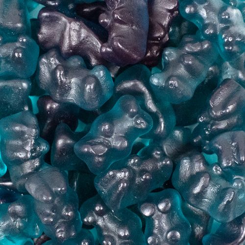 Gummy Fun Bears - Blue Raspberry