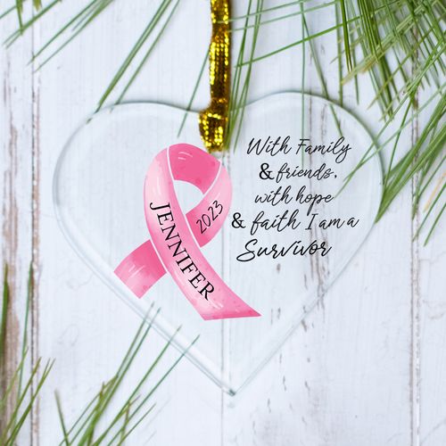 Personalized Ribbon With Inspiring Words