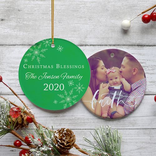 Personalized Christmas Blessings