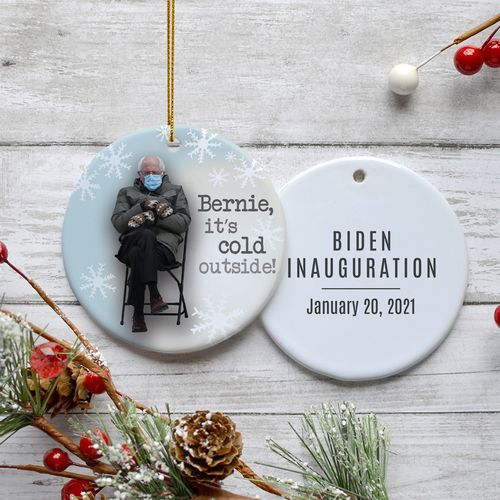 Inauguration Bernie, It's Cold Outside!