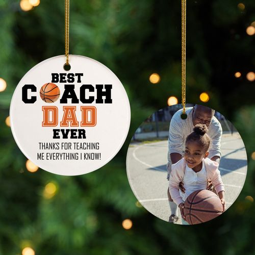 Personalized Best Coach Dad Basketball