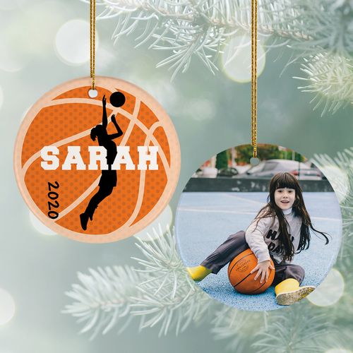 Personalized Basketball Photo