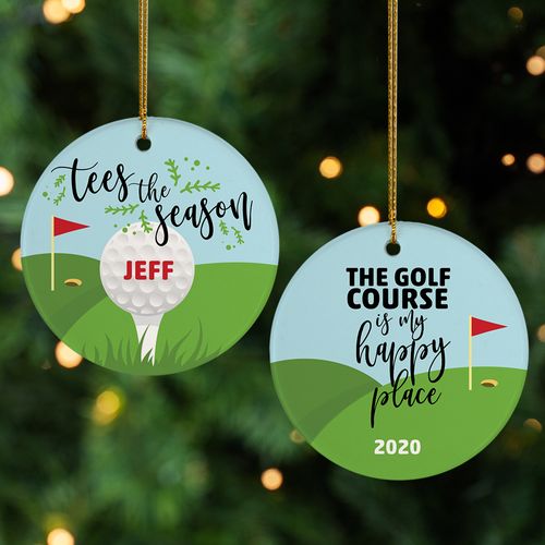 Personalized 'Happy Place' Golf