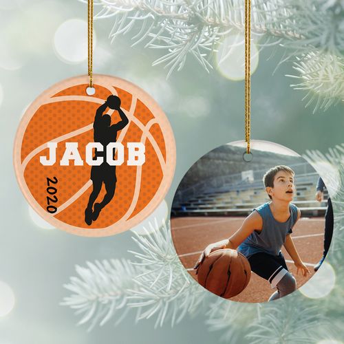 Personalized Basketball Photo