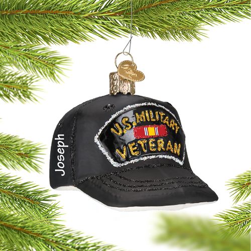 Personalized Veteran's Cap