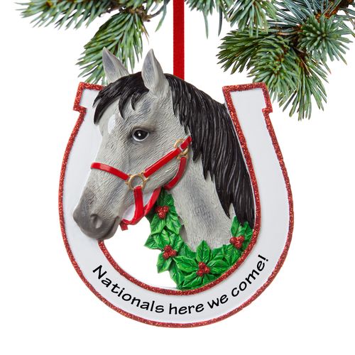 Personalized Grey Horse